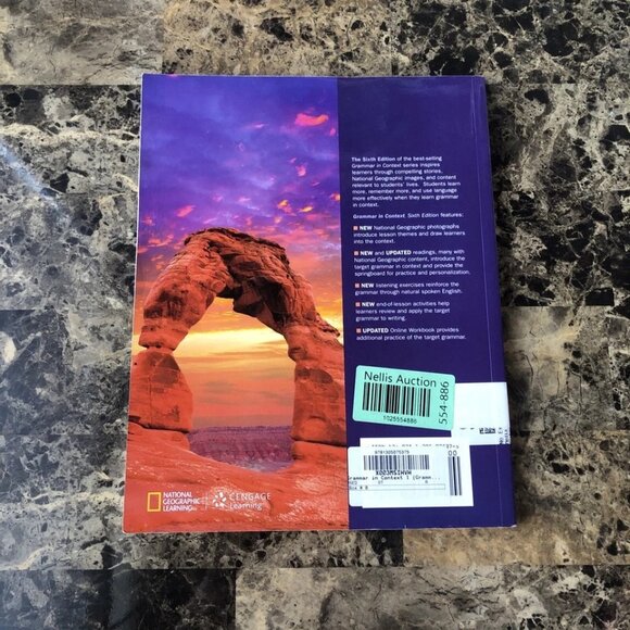 Grammar 1 In Context 6th Edi Sandra N. Elbaum 2017 Student Book Paperback - Picture 2 of 10